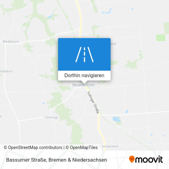 Bassumer Straße Karte