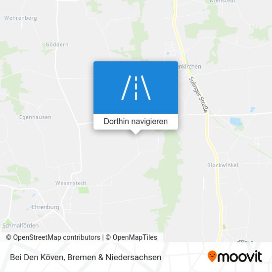 Bei Den Köven Karte