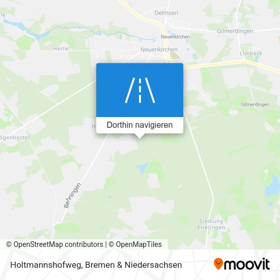 Holtmannshofweg Karte