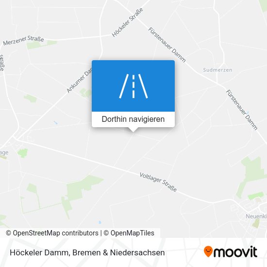 Höckeler Damm Karte