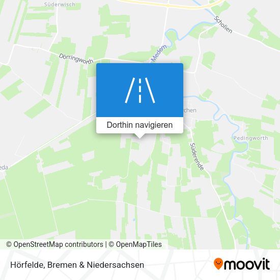 Hörfelde Karte