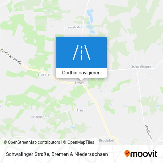 Schwalinger Straße Karte