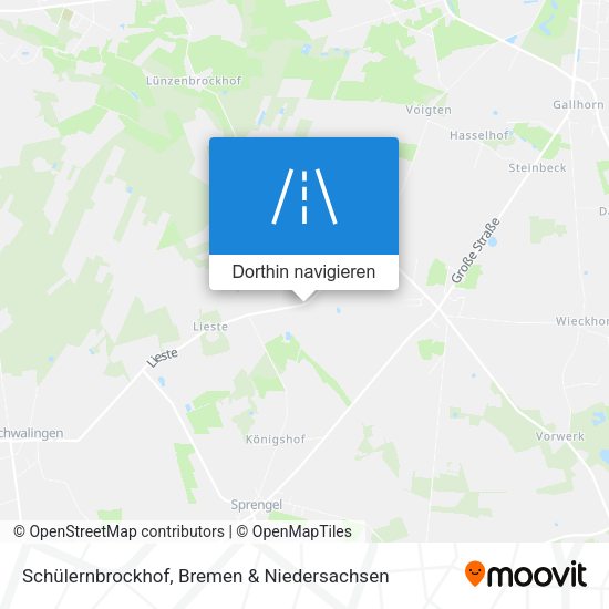 Schülernbrockhof Karte