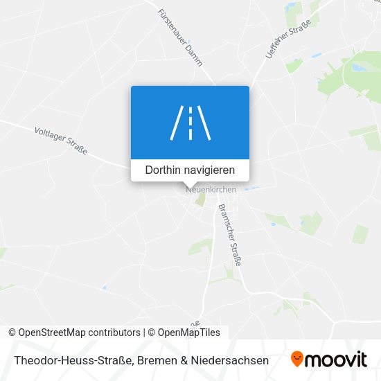 Theodor-Heuss-Straße Karte