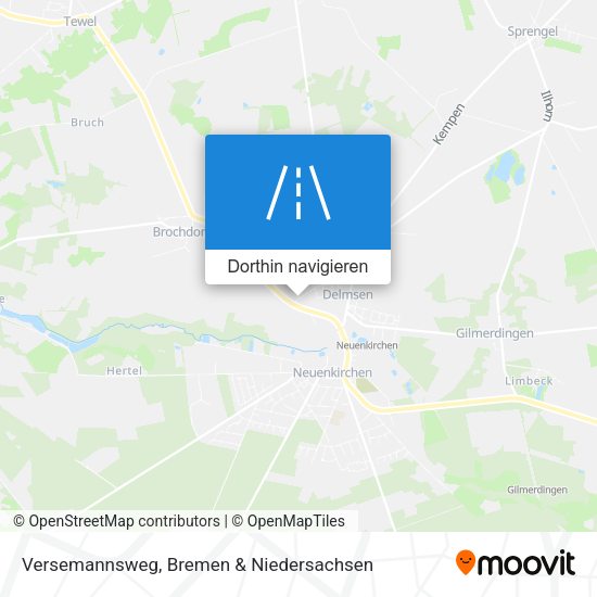 Versemannsweg Karte
