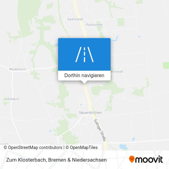 Zum Klosterbach Karte