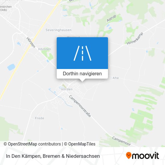 In Den Kämpen Karte