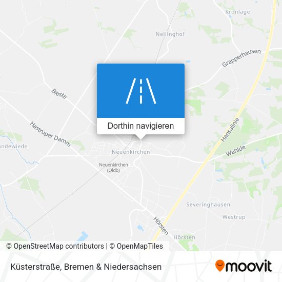 Küsterstraße Karte