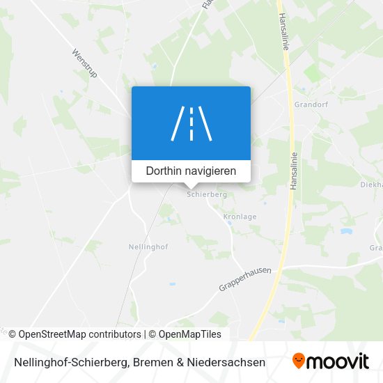 Nellinghof-Schierberg Karte
