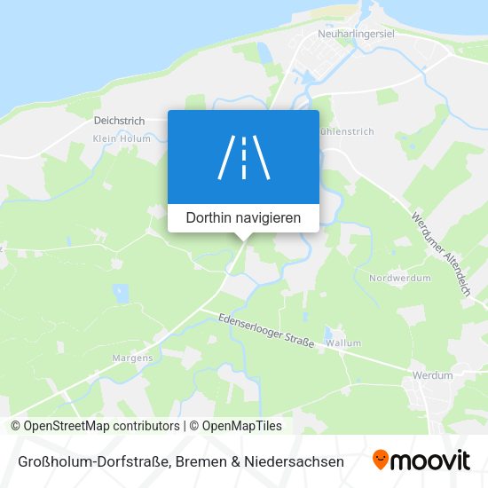 Großholum-Dorfstraße Karte