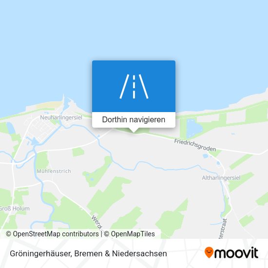 Gröningerhäuser Karte
