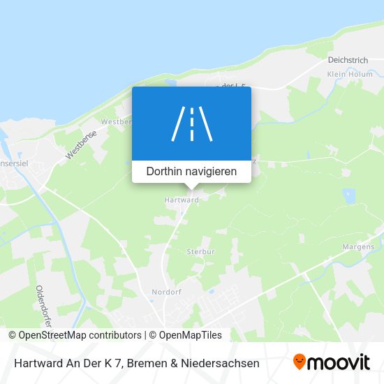 Hartward An Der K 7 Karte
