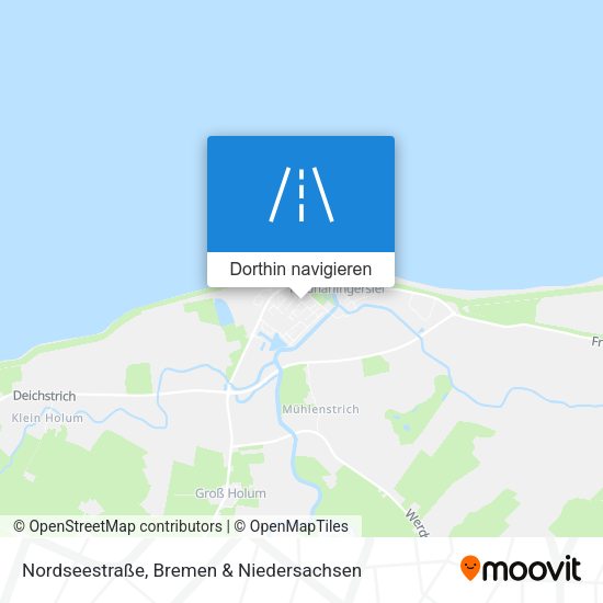 Nordseestraße Karte