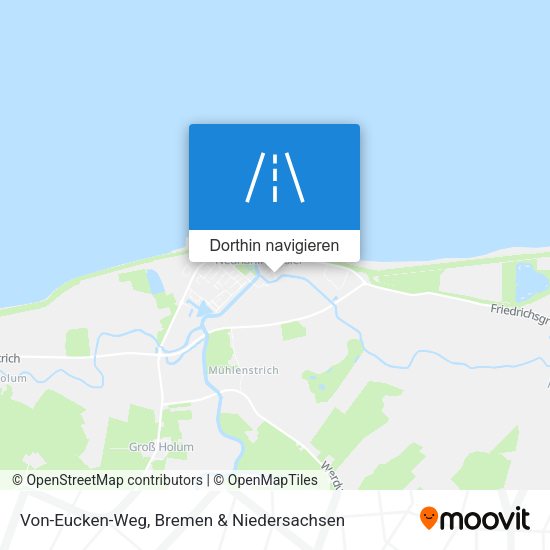 Von-Eucken-Weg Karte