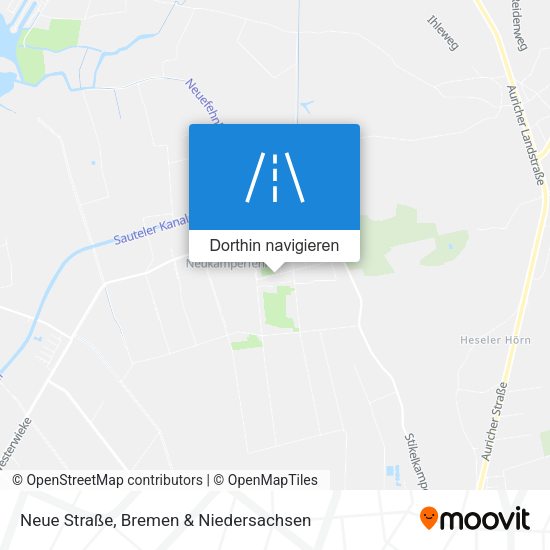 Neue Straße Karte