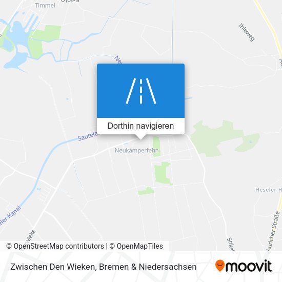 Zwischen Den Wieken Karte