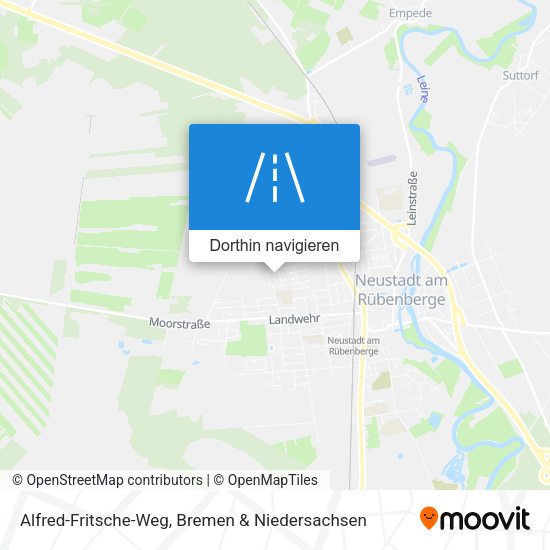 Alfred-Fritsche-Weg Karte