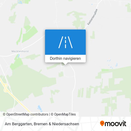 Am Berggarten Karte