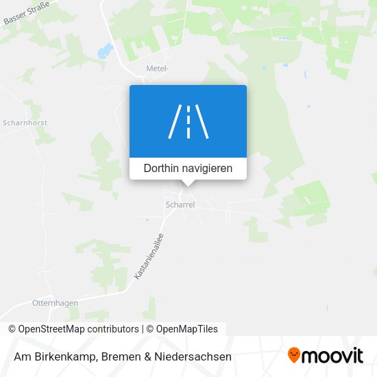 Am Birkenkamp Karte
