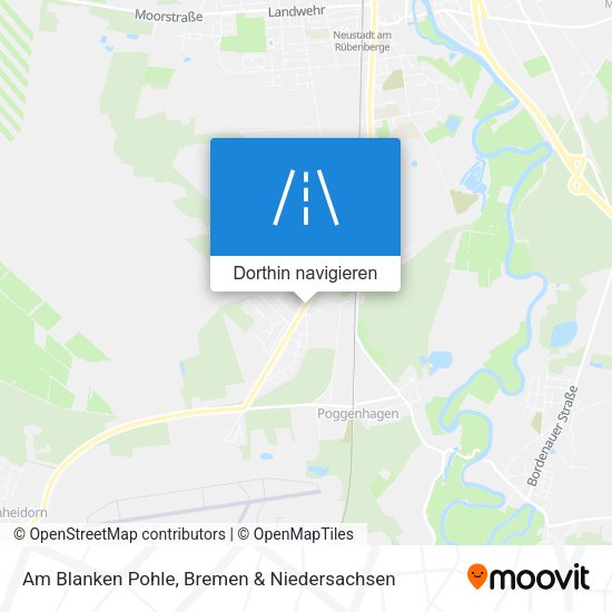 Am Blanken Pohle Karte