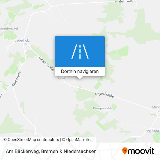 Am Bäckerweg Karte
