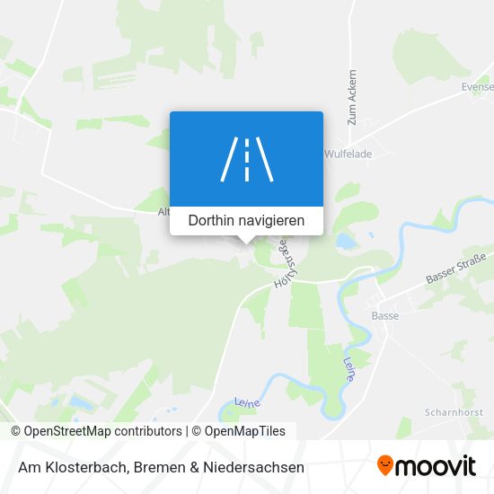 Am Klosterbach Karte