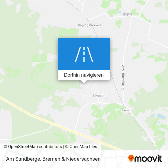 Am Sandberge Karte