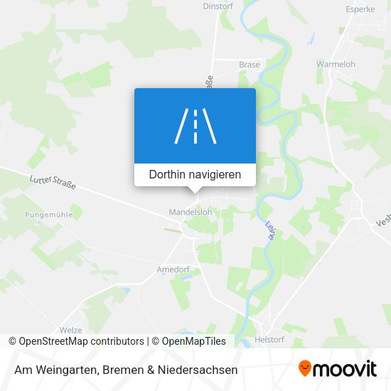 Am Weingarten Karte