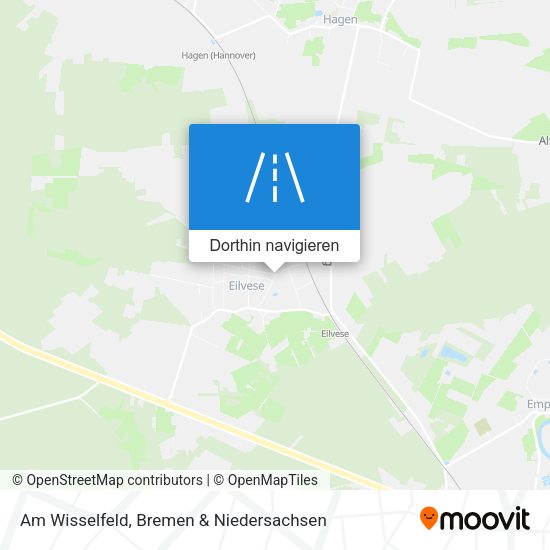 Am Wisselfeld Karte