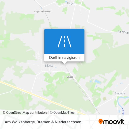 Am Wölkenberge Karte