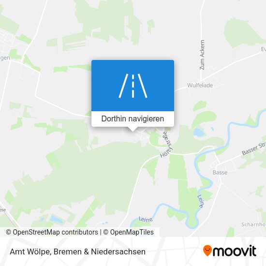 Amt Wölpe Karte