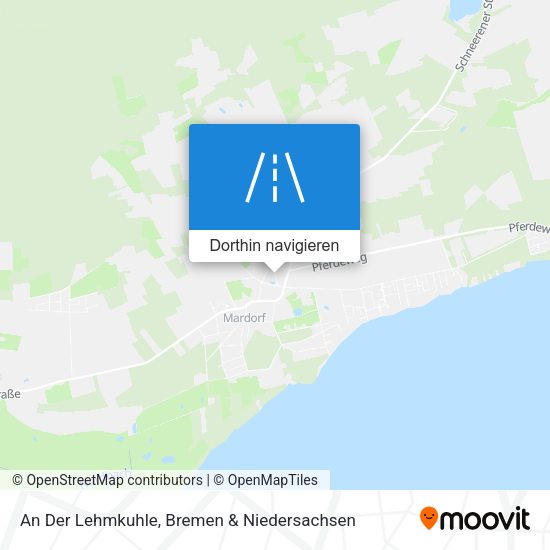 An Der Lehmkuhle Karte