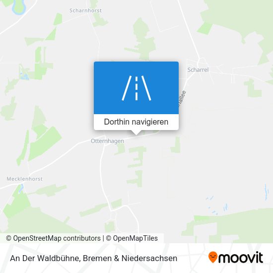 An Der Waldbühne Karte
