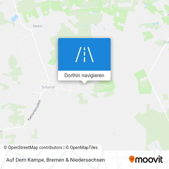 Auf Dem Kampe Karte
