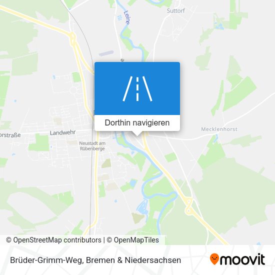 Brüder-Grimm-Weg Karte