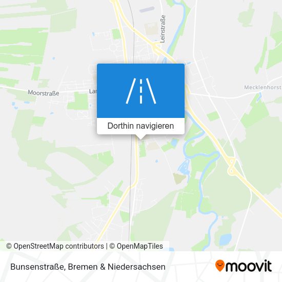 Bunsenstraße Karte