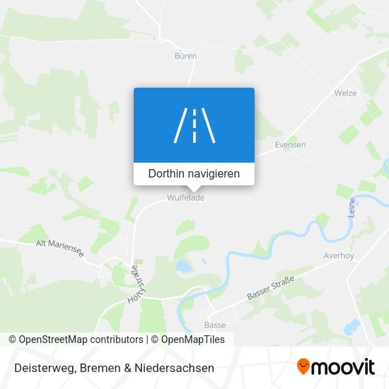 Deisterweg Karte