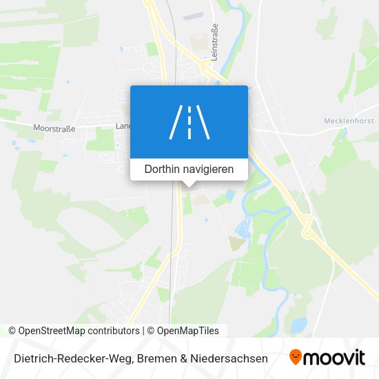 Dietrich-Redecker-Weg Karte