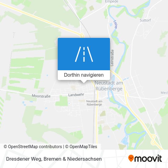 Dresdener Weg Karte
