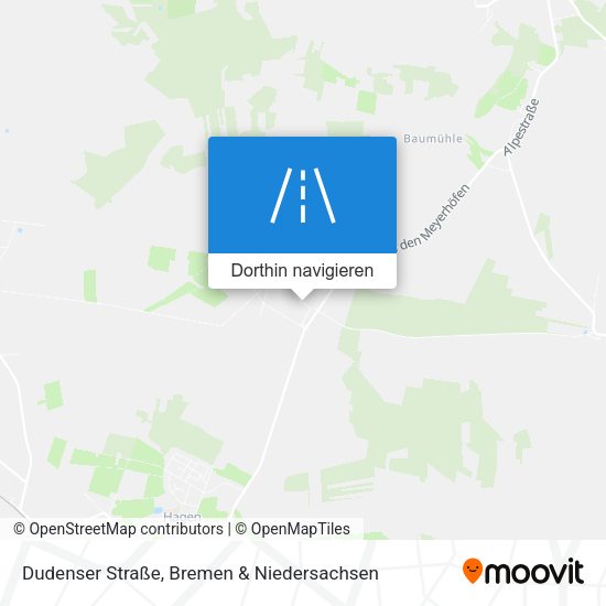 Dudenser Straße Karte