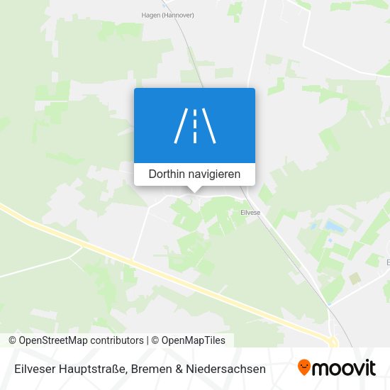 Eilveser Hauptstraße Karte