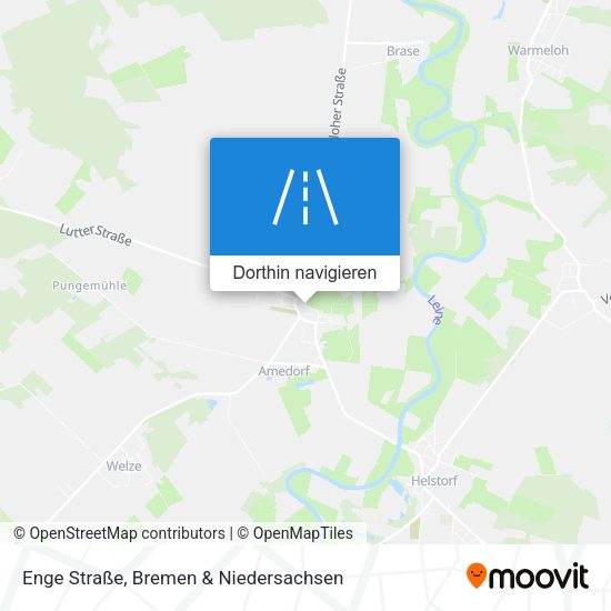 Enge Straße Karte