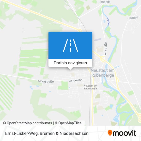 Ernst-Lisker-Weg Karte
