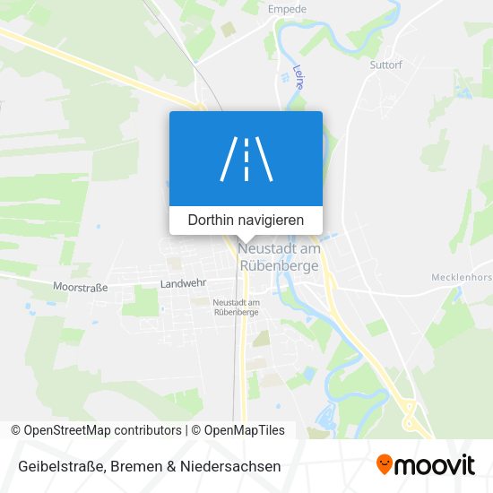 Geibelstraße Karte