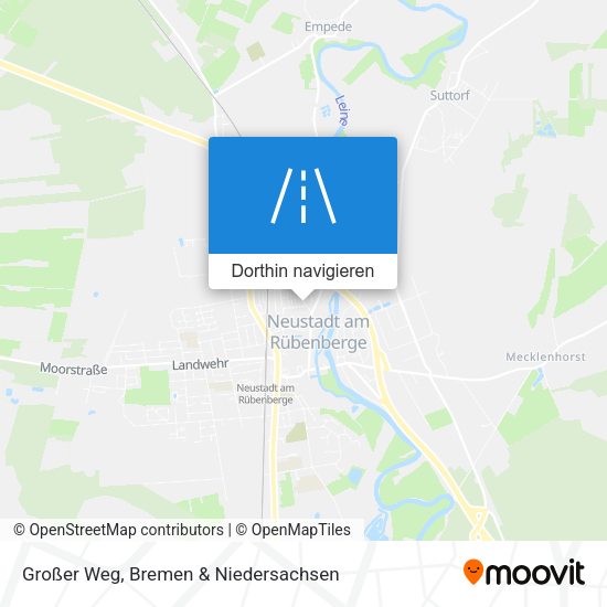 Großer Weg Karte