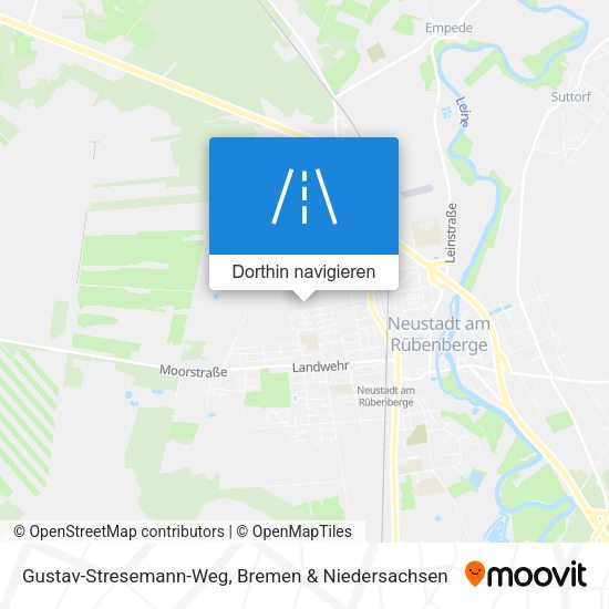 Gustav-Stresemann-Weg Karte