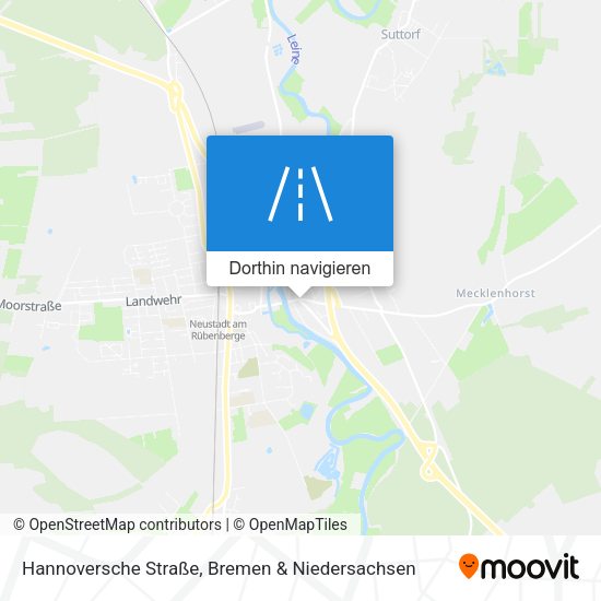 Hannoversche Straße Karte