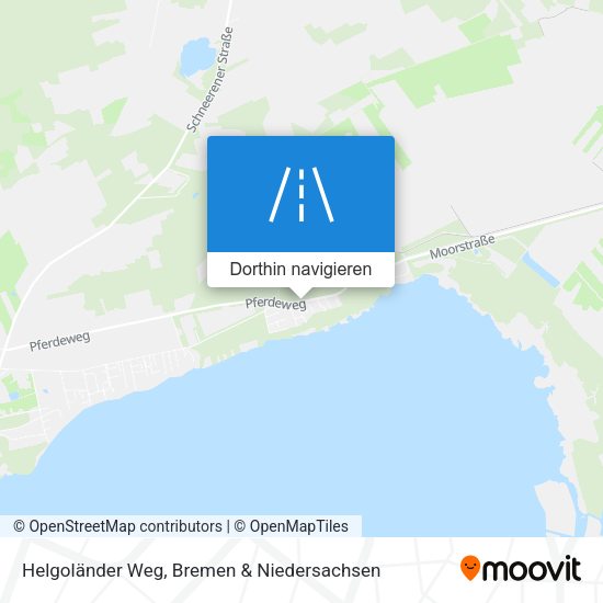 Helgoländer Weg Karte