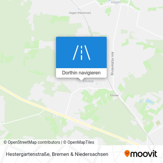 Hestergartenstraße Karte