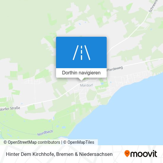 Hinter Dem Kirchhofe Karte